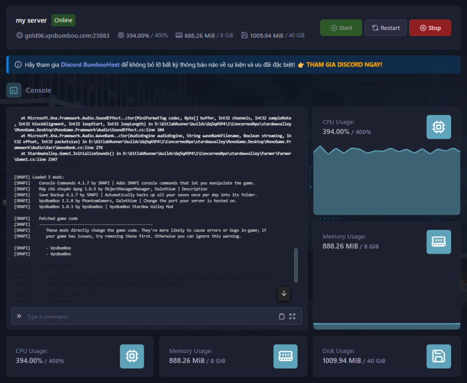 Console Preview